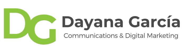 Logo de Dayana García, consultora autónoma en comunicación y Marketing Digigital.